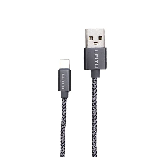 کابل تبدیل USB به USB-C لیتو مدل LD-31 LEITU طول 2 متر